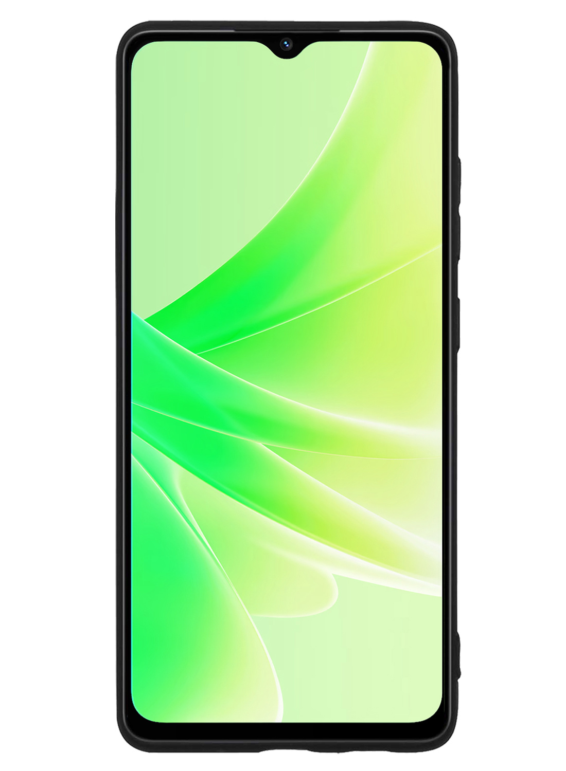 Nomfy Hoesje Geschikt voor OPPO A17 Hoesje Siliconen Cover Case - Hoes Geschikt voor OPPO A17 Hoes Back Case - Zwart