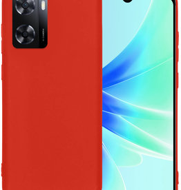 BASEY. BASEY. OPPO A57 Hoesje Siliconen - Rood