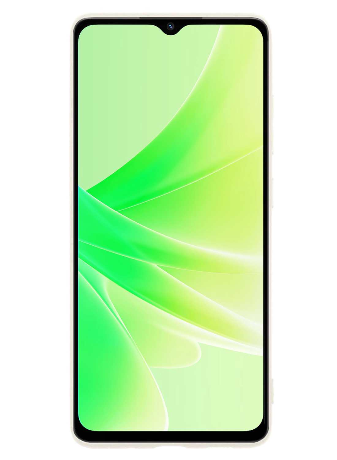 Nomfy Hoesje Geschikt voor OPPO A57 Hoesje Siliconen Cover Case Met 2x Screenprotector - Hoes Geschikt voor OPPO A57 Hoes Back Case - Wit