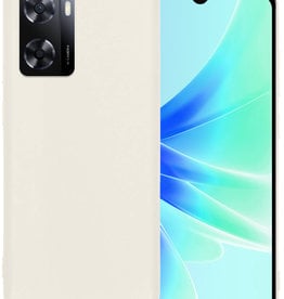 BASEY. BASEY. OPPO A57s Hoesje Siliconen - Wit