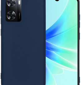 BASEY. BASEY. OPPO A57s Hoesje Siliconen - Donkerblauw