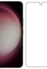 NoXx Screenprotector Geschikt voor Samsung S23 Screenprotector Tempered Glass Gehard Glas Beschermglas