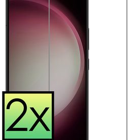 NoXx NoXx Samsung Galaxy S23 Screenprotector Glas - 2 PACK