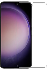 Nomfy Screenprotector Geschikt voor Samsung S23 Plus Screenprotector Bescherm Glas Tempered Glass - Screenprotector Geschikt voor Samsung Galaxy S23 Plus Screen Protector
