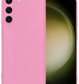 BASEY. BASEY. Samsung Galaxy S23 Hoesje Siliconen - Lichtroze