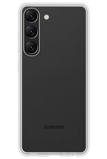Nomfy Hoesje Geschikt voor Samsung S23 Hoesje Siliconen Cover Case - Hoes Geschikt voor Samsung Galaxy S23 Hoes Back Case - Transparant