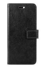 BASEY. Hoes Geschikt voor Samsung S23 Ultra Hoesje Bookcase Hoes Flip Case Book Cover - Hoesje Geschikt voor Samsung Galaxy S23 Ultra Hoes Book Case Hoesje - Zwart