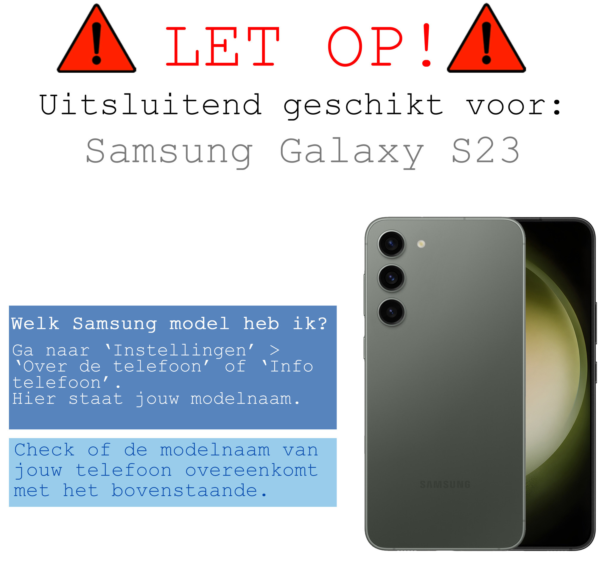 BASEY. Hoes Geschikt voor Samsung S23 Hoesje Siliconen Back Cover Case Met Screenprotector - Hoesje Geschikt voor Samsung Galaxy S23 Hoes Cover Hoesje - Wit