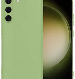 BASEY. BASEY. Samsung Galaxy S23 Plus Hoesje Siliconen - Groen