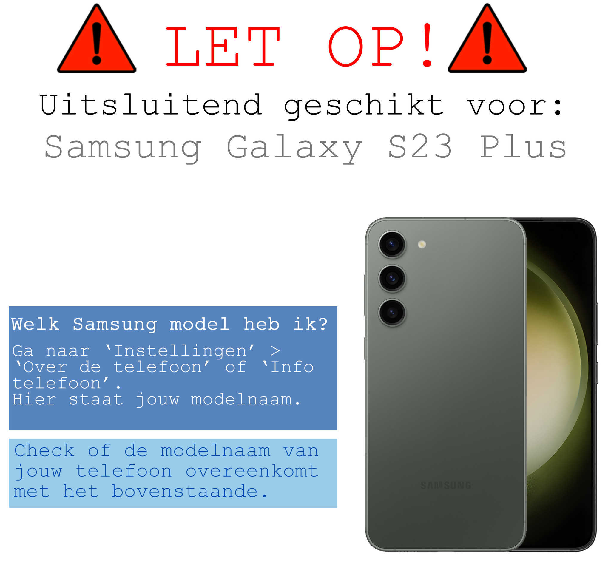 BASEY. Hoes Geschikt voor Samsung S23 Plus Hoesje Siliconen Back Cover Case - Hoesje Geschikt voor Samsung Galaxy S23 Plus Hoes Cover Hoesje - Groen