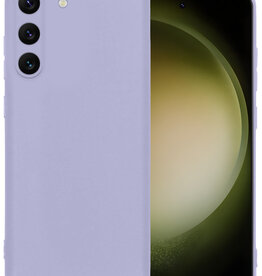 BASEY. BASEY. Samsung Galaxy S23 Plus Hoesje Siliconen - Lila