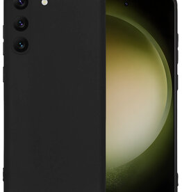 BASEY. BASEY. Samsung Galaxy S23 Plus Hoesje Siliconen - Zwart