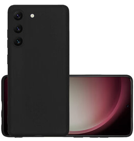 NoXx NoXx Samsung Galaxy S23 Plus Hoesje Siliconen - Zwart
