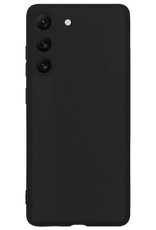 Nomfy Hoesje Geschikt voor Samsung S23 Plus Hoesje Siliconen Cover Case - Hoes Geschikt voor Samsung Galaxy S23 Plus Hoes Back Case - Zwart