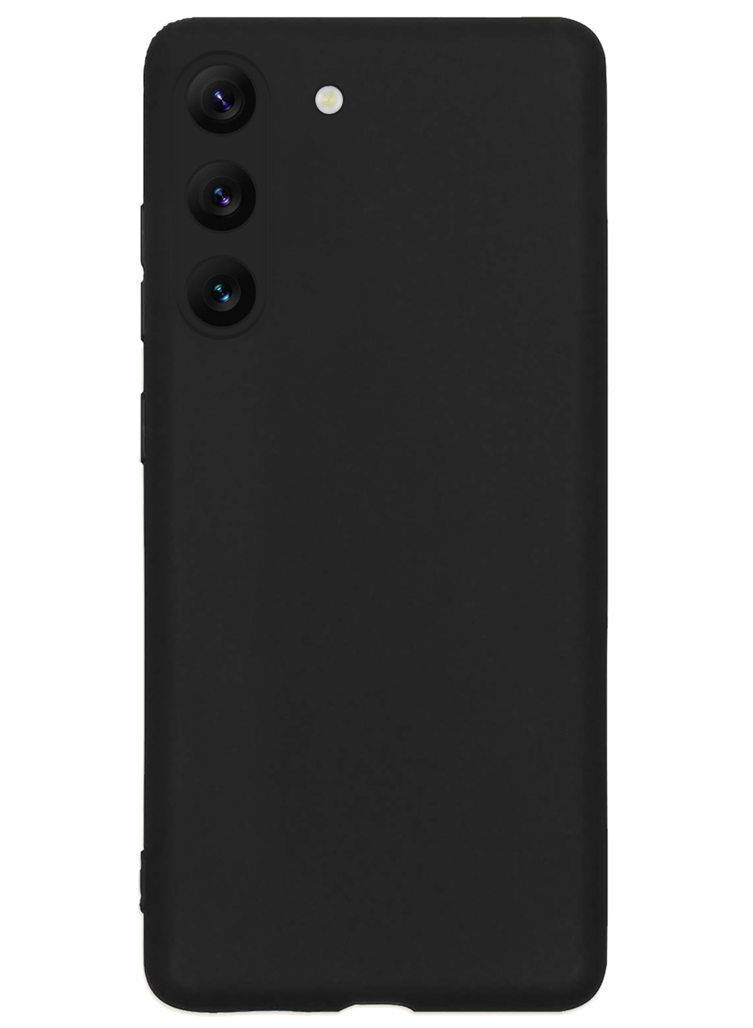 Nomfy Hoesje Geschikt voor Samsung S23 Plus Hoesje Siliconen Cover Case - Hoes Geschikt voor Samsung Galaxy S23 Plus Hoes Back Case - Zwart