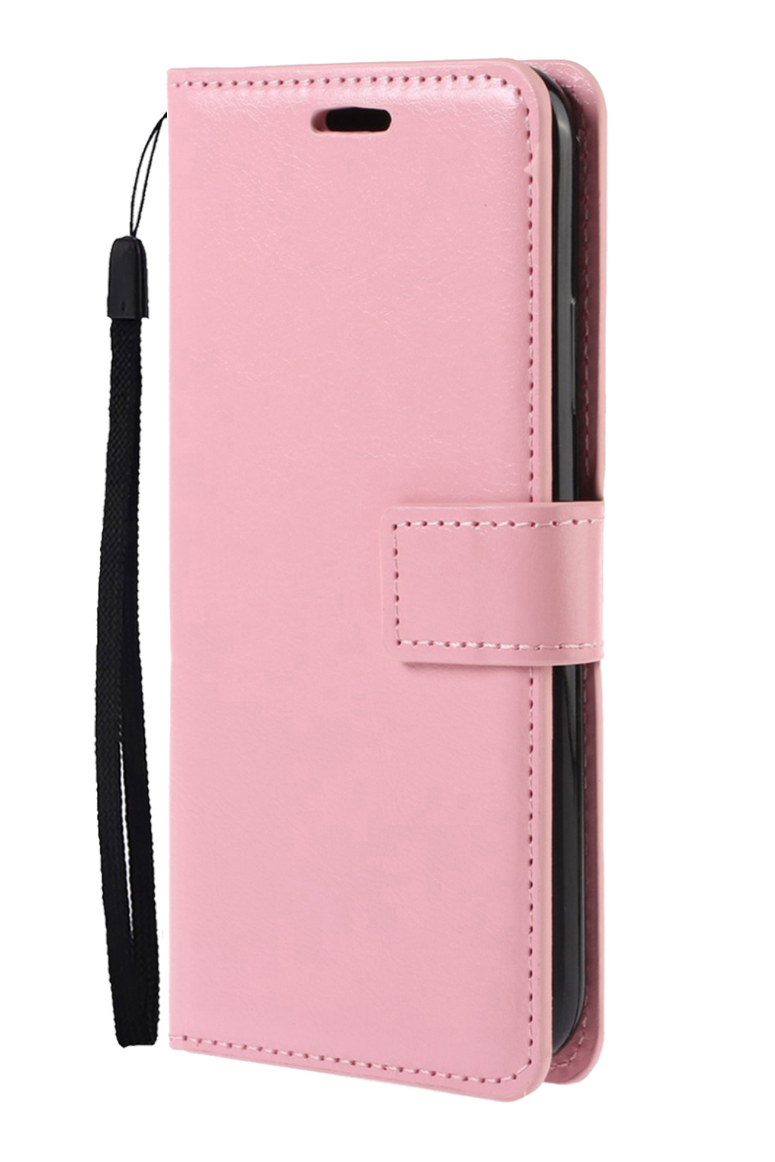 Nomfy Hoesje Geschikt voor Samsung S23 Ultra Hoes Bookcase Flipcase Book Cover - Hoes Geschikt voor Samsung Galaxy S23 Ultra Hoesje Book Case - Lichtroze