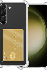 BASEY. Hoes Geschikt voor Samsung S23 Plus Hoesje Shock Proof Case Hoes - Hoesje Geschikt voor Samsung Galaxy S23 Plus Hoes Cover Shockproof - Transparant