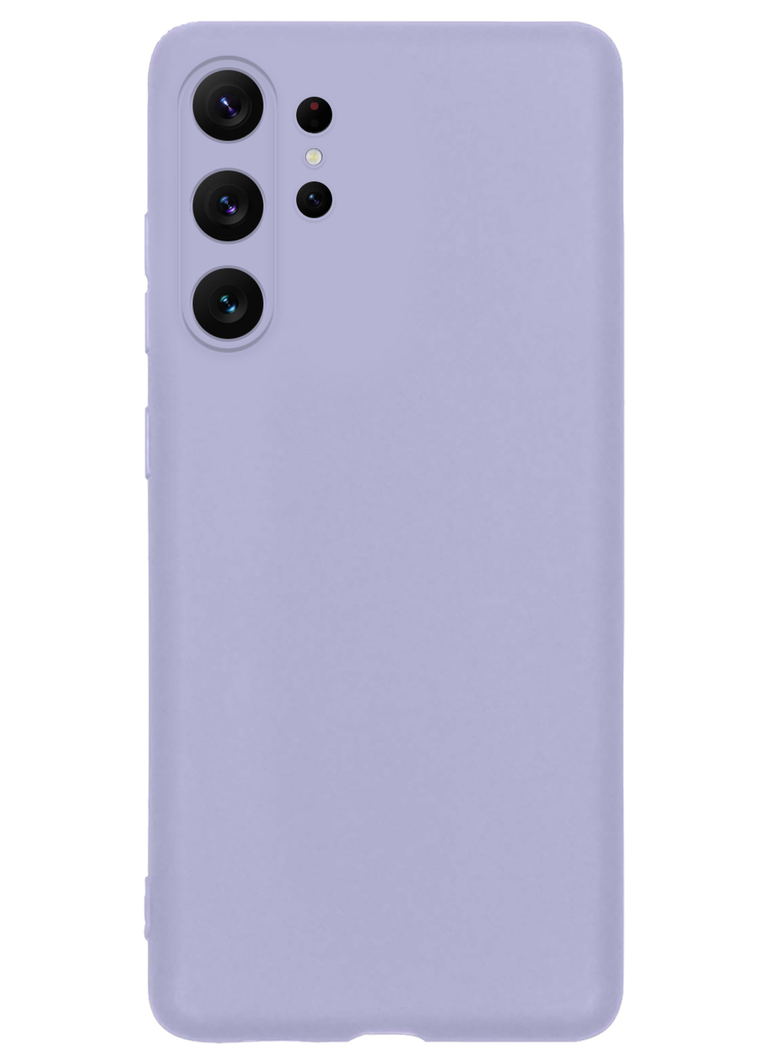 Nomfy Hoesje Geschikt voor Samsung S23 Ultra Hoesje Siliconen Cover Case - Hoes Geschikt voor Samsung Galaxy S23 Ultra Hoes Back Case - Lila