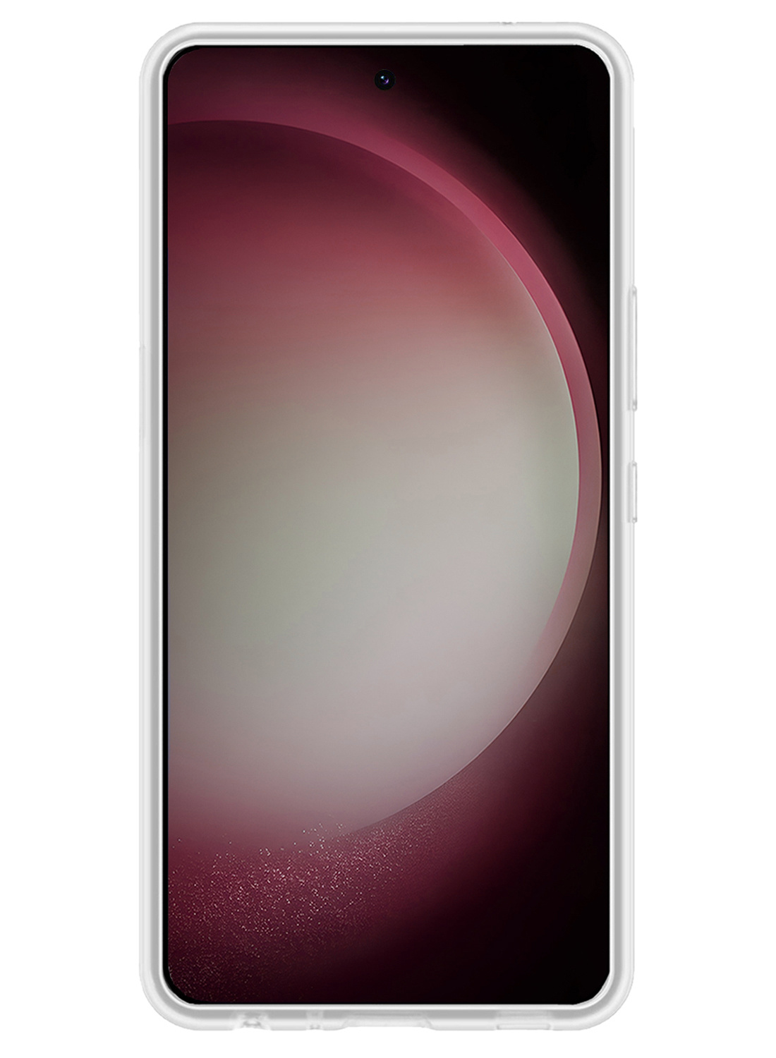 NoXx Hoes Geschikt voor Samsung S23 Ultra Hoesje Cover Siliconen Back Case Hoes - Transparant - 2x