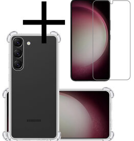 NoXx NoXx Samsung Galaxy S23 Plus Hoesje Shockproof Met Screenprotector
