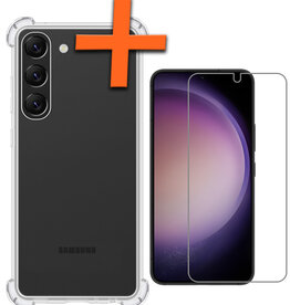 Nomfy Nomfy Samsung Galaxy S23 Plus Hoesje Shockproof Met Screenprotector