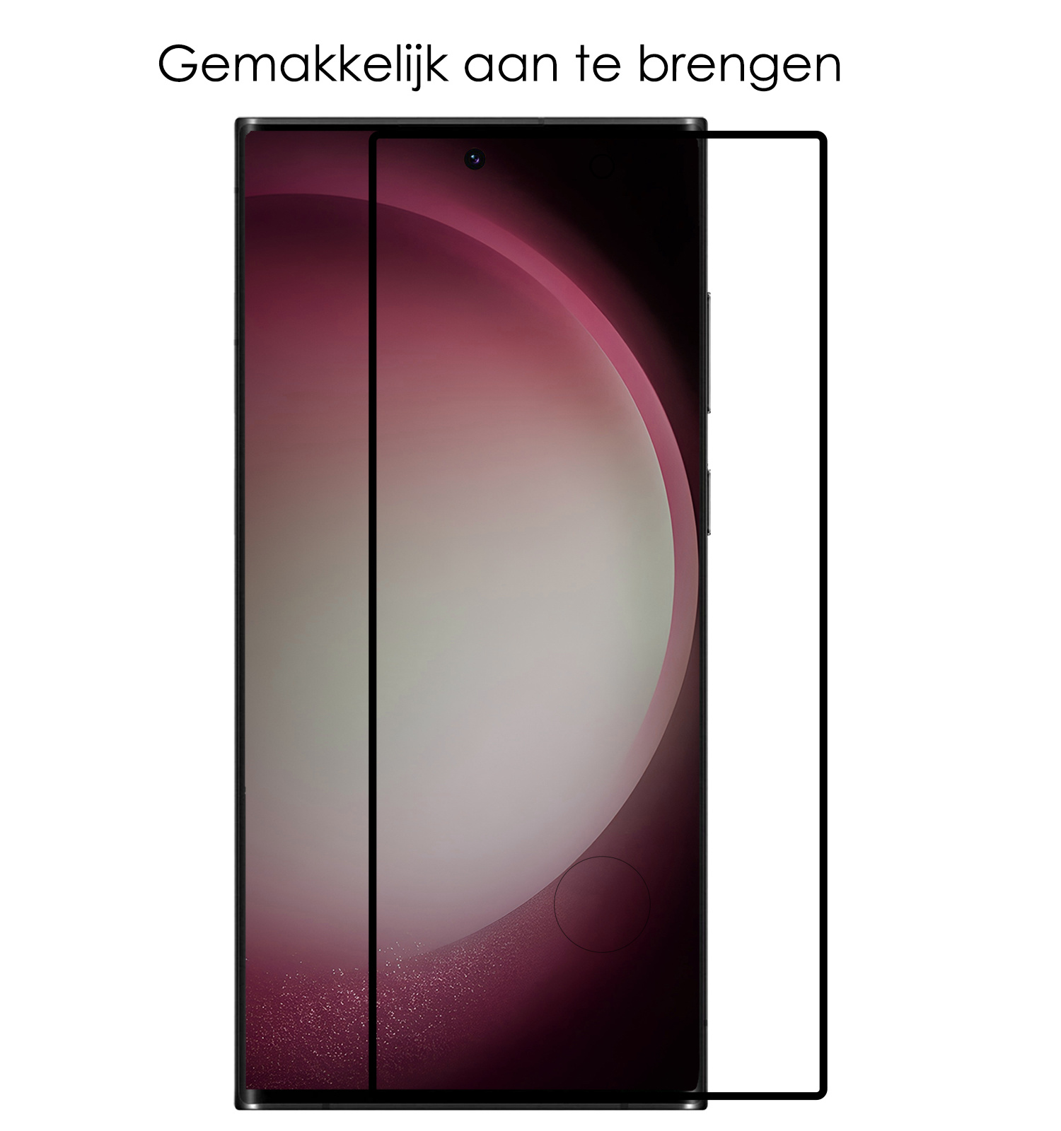 NoXx Hoes Geschikt voor Samsung S23 Ultra Hoesje Cover Siliconen Back Case Hoes Met 2x Screenprotector - Transparant