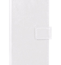 BASEY. BASEY. OPPO A17 Hoesje Bookcase - Wit