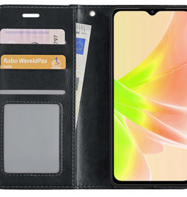 NoXx NoXx OPPO A57s Hoesje Bookcase - Zwart