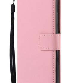 Nomfy Nomfy OPPO A57s Hoesje Bookcase - Lichtroze