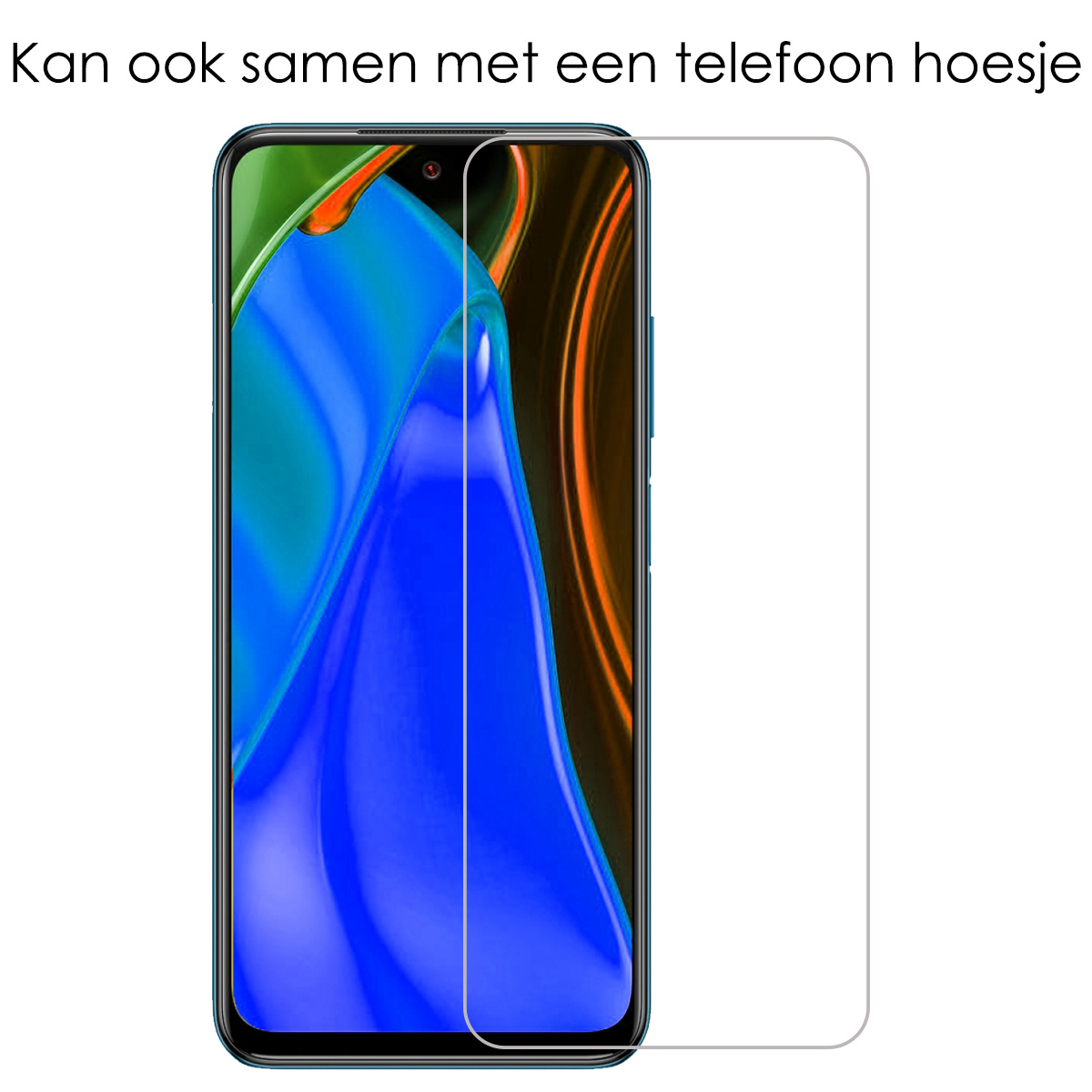 NoXx Xiaomi Poco M3 Pro 5G Screenprotector Tempered Glass Gehard Glas Beschermglas - 3x