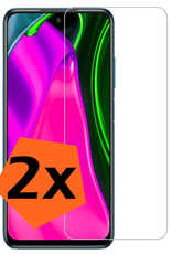 Nomfy Screenprotector Geschikt voor Poco M3 Pro Screenprotector Bescherm Glas Tempered Glass - Screenprotector Geschikt voor Xiaomi Poco M3 Pro Screen Protector - 2 PACK