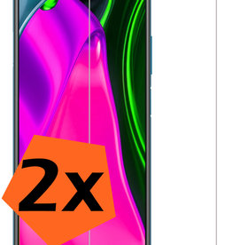 Nomfy Nomfy Xiaomi Poco M3 Pro 5G Screenprotector Glas - 2 PACK