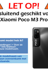Nomfy Screenprotector Geschikt voor Poco M3 Pro Screenprotector Bescherm Glas Tempered Glass - Screenprotector Geschikt voor Xiaomi Poco M3 Pro Screen Protector - 2 PACK