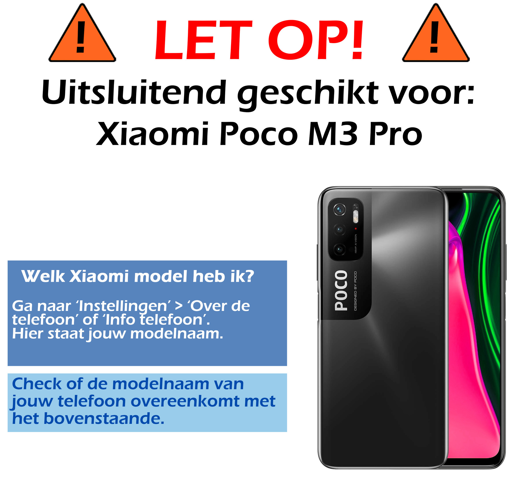 Nomfy Screenprotector Geschikt voor Poco M3 Pro Screenprotector Bescherm Glas Tempered Glass - Screenprotector Geschikt voor Xiaomi Poco M3 Pro Screen Protector - 2 PACK