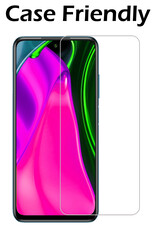 Nomfy Screenprotector Geschikt voor Poco M3 Pro Screenprotector Bescherm Glas Tempered Glass - Screenprotector Geschikt voor Xiaomi Poco M3 Pro Screen Protector - 3 PACK