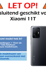 Nomfy Screenprotector Geschikt voor Xiaomi 11T Screenprotector Bescherm Glas Tempered Glass - Screenprotector Geschikt voor Xiaomi 11T Screen Protector - 2 PACK