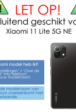 NoXx Screenprotector Geschikt voor Xiaomi 11 Lite 5G NE Screenprotector Tempered Glass Gehard Glas Beschermglas