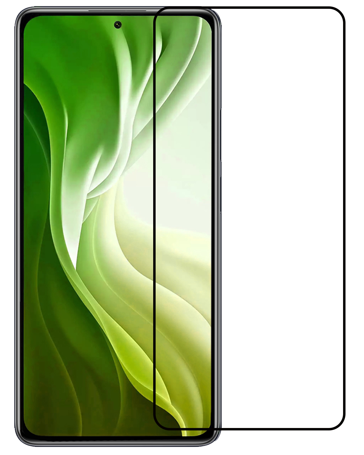 BASEY. Screenprotector Geschikt voor Xiaomi Mi 11i Screenprotector Tempered Glass - Screenprotector Geschikt voor Xiaomi Mi 11i Beschermglas Screen Protector Glas