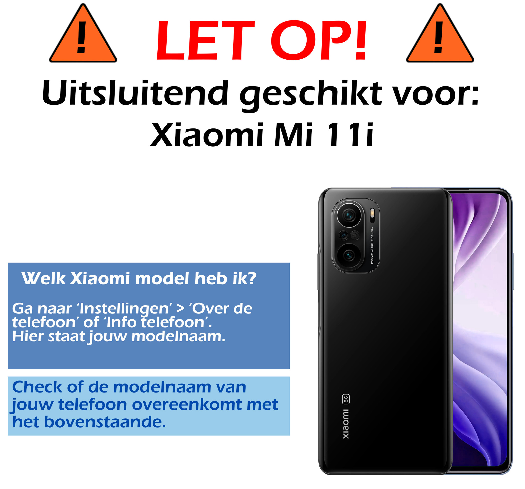 Nomfy Screenprotector Geschikt voor Xiaomi Mi 11i Screenprotector Bescherm Glas Tempered Glass - Screenprotector Geschikt voor Xiaomi Mi 11i Screen Protector - 2 PACK