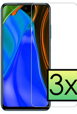 NoXx Xiaomi Redmi Note 10 5G Screenprotector Tempered Glass Gehard Glas Beschermglas - 3x