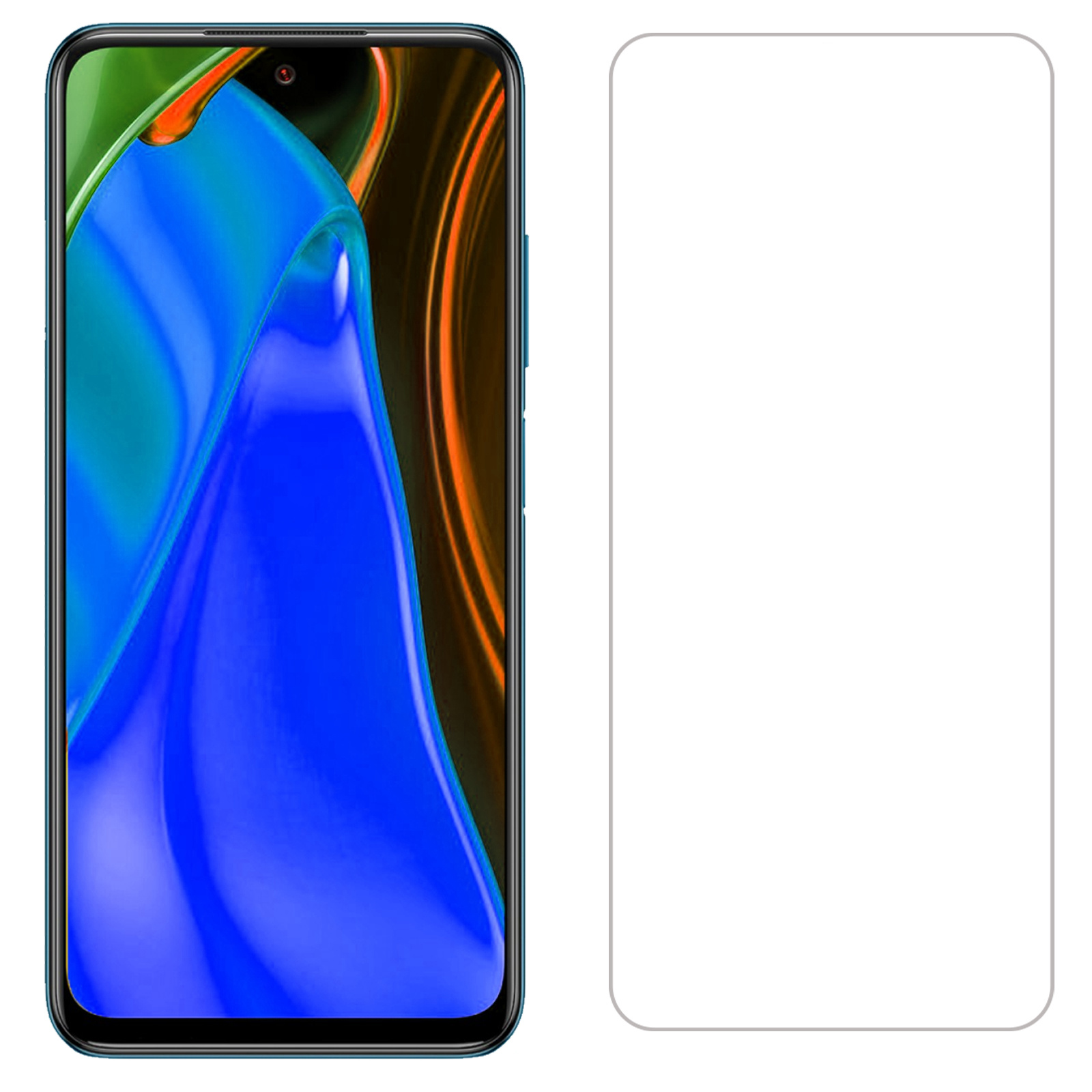 NoXx Xiaomi Redmi Note 10 5G Screenprotector Tempered Glass Gehard Glas Beschermglas - 2x