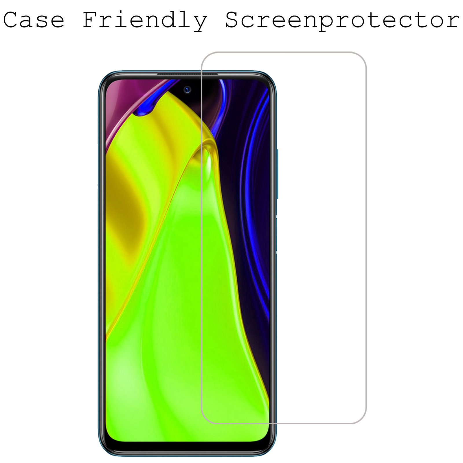 BASEY. Xiaomi Redmi Note 10 5G Screenprotector Tempered Glass - Xiaomi Redmi Note 10 5G Beschermglas Screen Protector Glas - 3 Stuks