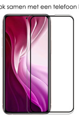 NoXx Poco F3 Screenprotector Tempered Glass Gehard Glas Beschermglas - 3x