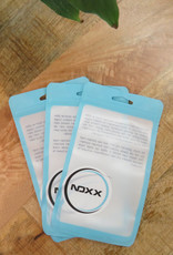 NoXx Hoes voor Apple Airtag - AirTag Sleutelhanger Houder Siliconen Airtag Hoesje - Turquoise