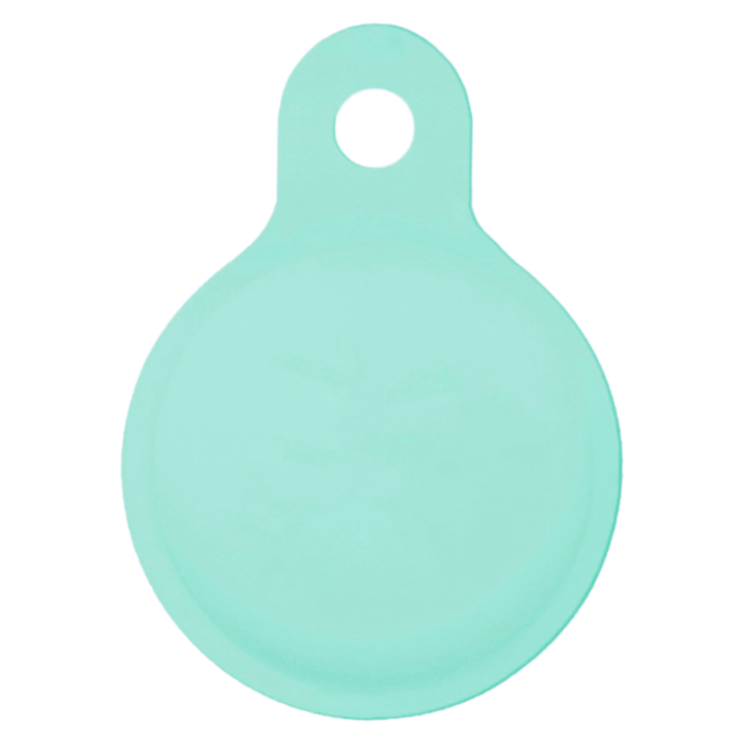 NoXx Hoes voor Apple Airtag - AirTag Sleutelhanger Houder Siliconen Airtag Hoesje - 2x - Turquoise