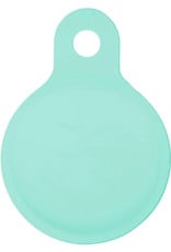 Nomfy AirTag Sleutelhanger Hoesje - Siliconen Houder Airtag Hoes Airtag Case - 2 Stuks - Turquoise