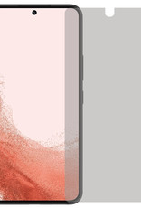 Nomfy Screenprotector Geschikt voor Samsung S22 Screenprotector Privacy Bescherm Glas - Screenprotector Geschikt voor Samsung Galaxy S22 Privacy Screenprotector Tempered Glass - 2 PACK