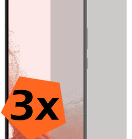 Nomfy Nomfy Samsung Galaxy S22 Screenprotector Glas Privacy - 3 PACK