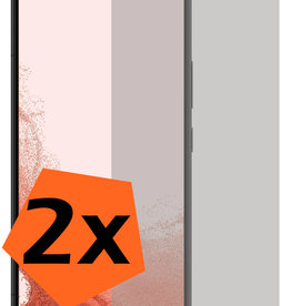 Nomfy Samsung Galaxy S22 Plus Screenprotector Glas Privacy - 2 PACK
