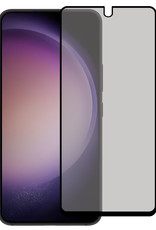 Nomfy Screenprotector Geschikt voor Samsung S23 Screenprotector Privacy Bescherm Glas - Screenprotector Geschikt voor Samsung Galaxy S23 Privacy Screenprotector Tempered Glass